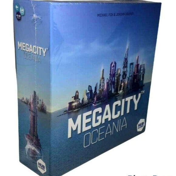 Megacity Oceania Game Michael Fox Draper Hub Australia Build City NEW Sealed - Picture 3 of 8
